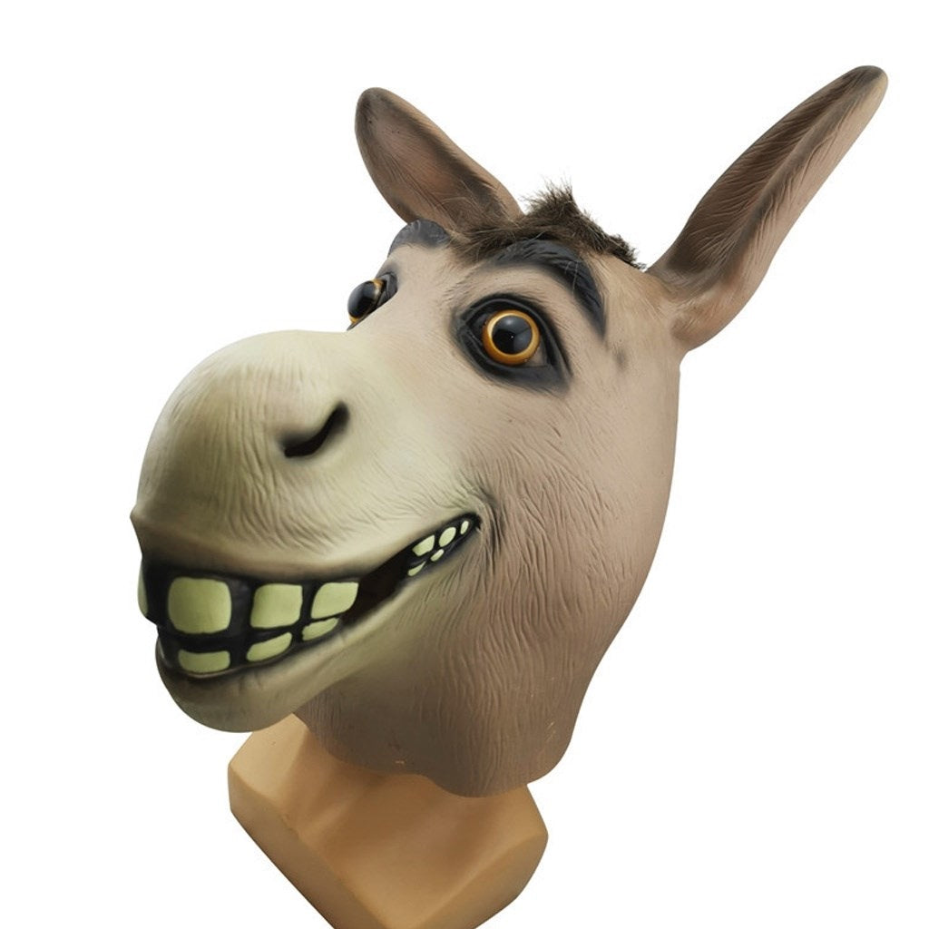 Masks & Dress-Up Accessories The Donkey Latex Mask Funny Novelty Full –  S-E-X-Toy