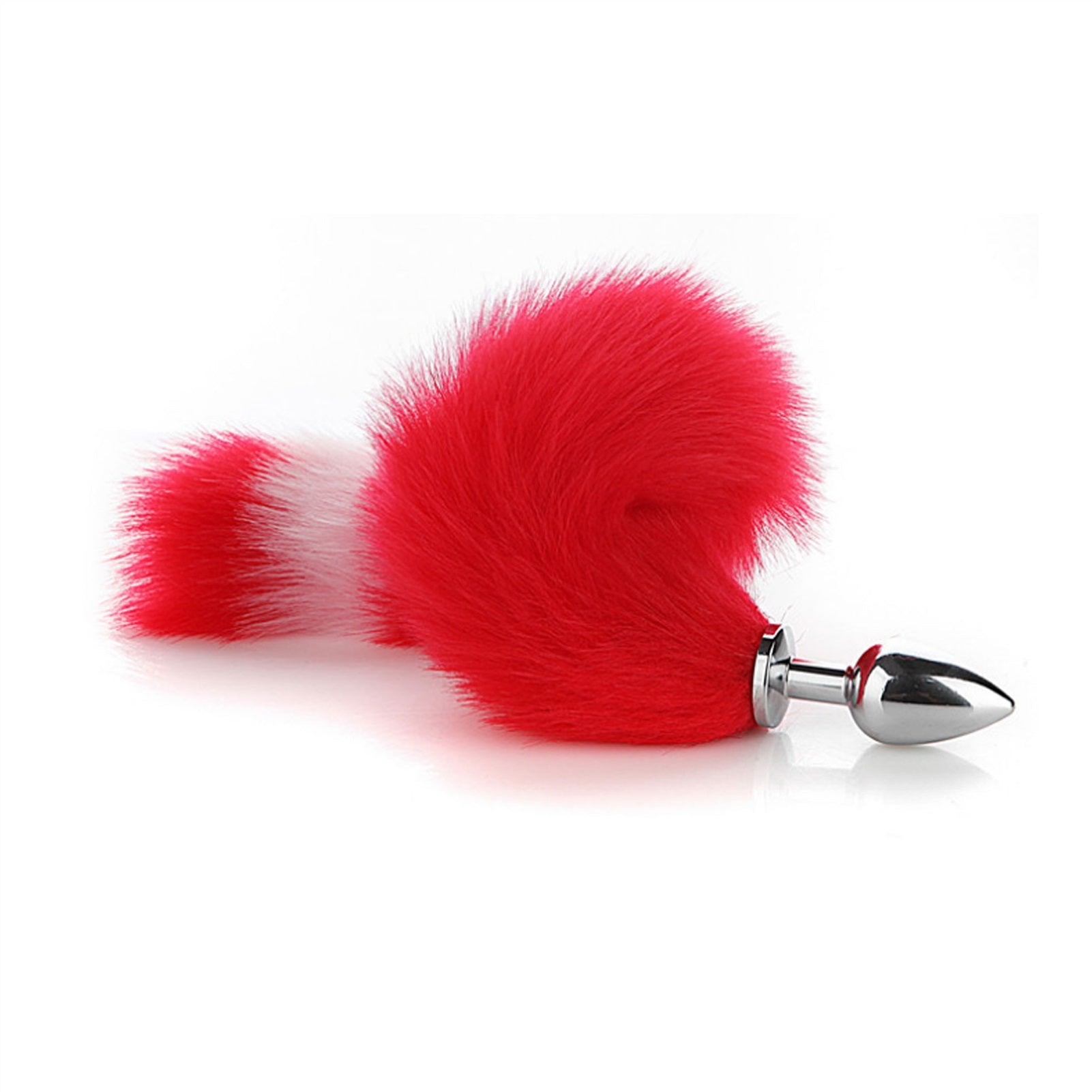 Removable Imitation Fox Tail Anal Plug For Couple 