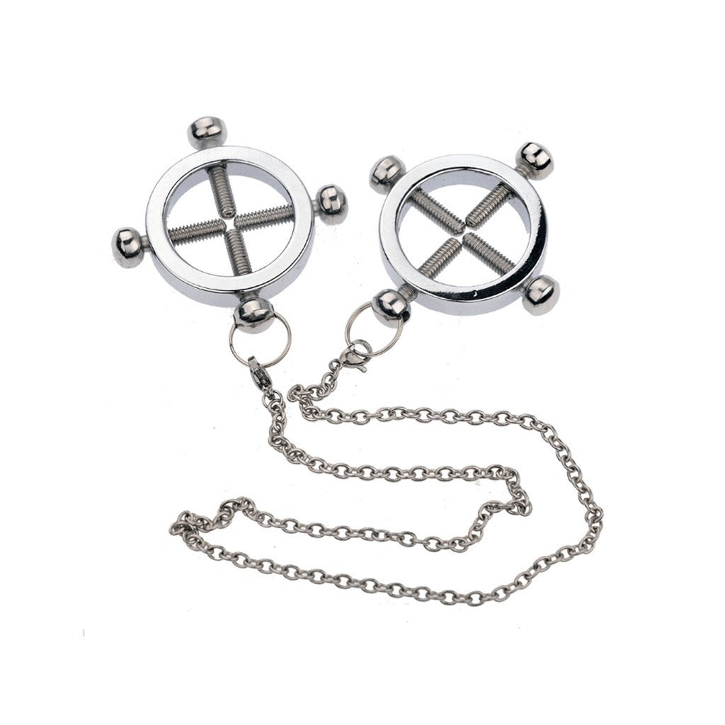 Unisex Chain Nipple Clamps Multi-Functional Adjust