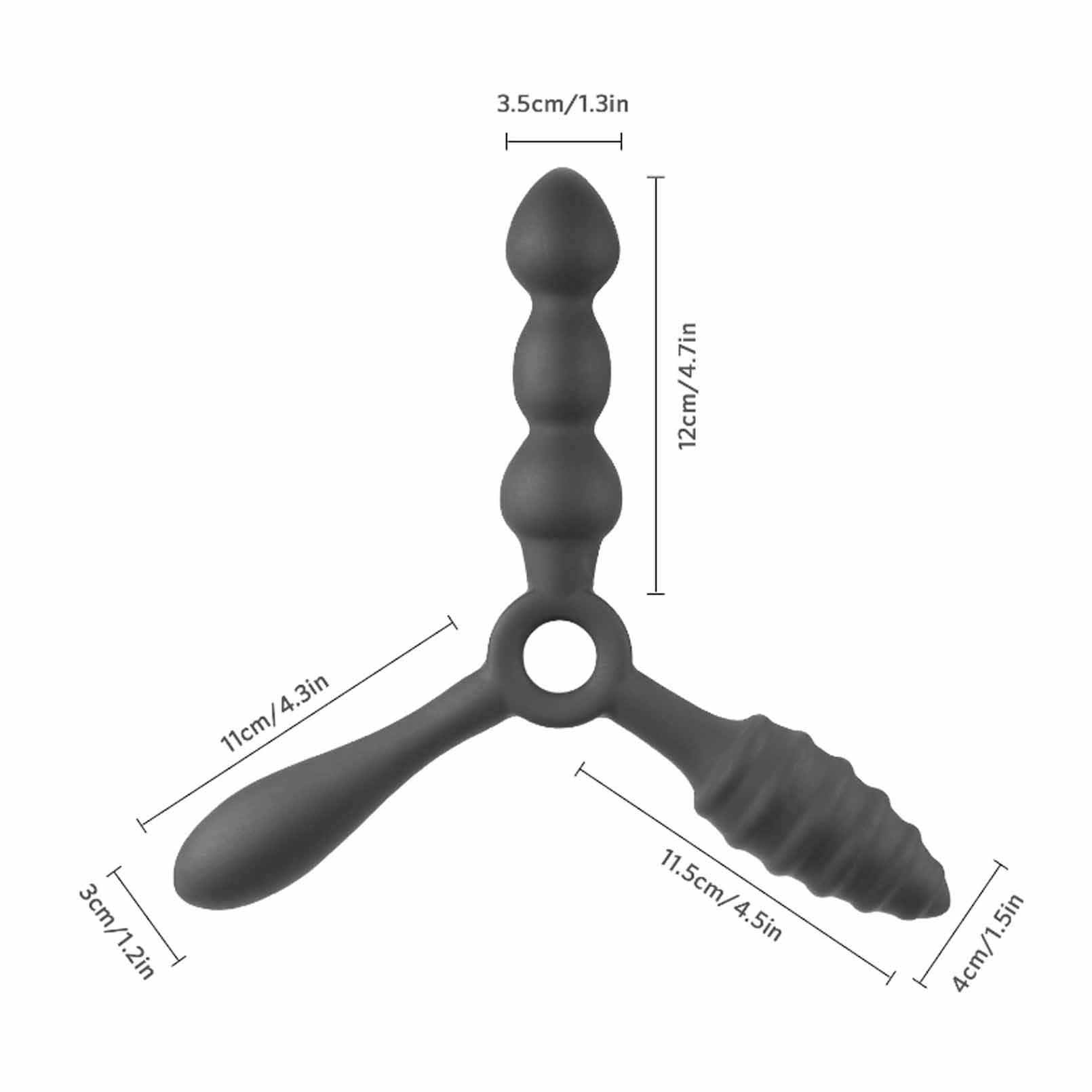 Silicone Anal Plugs Training Set Butt Plug Trainer