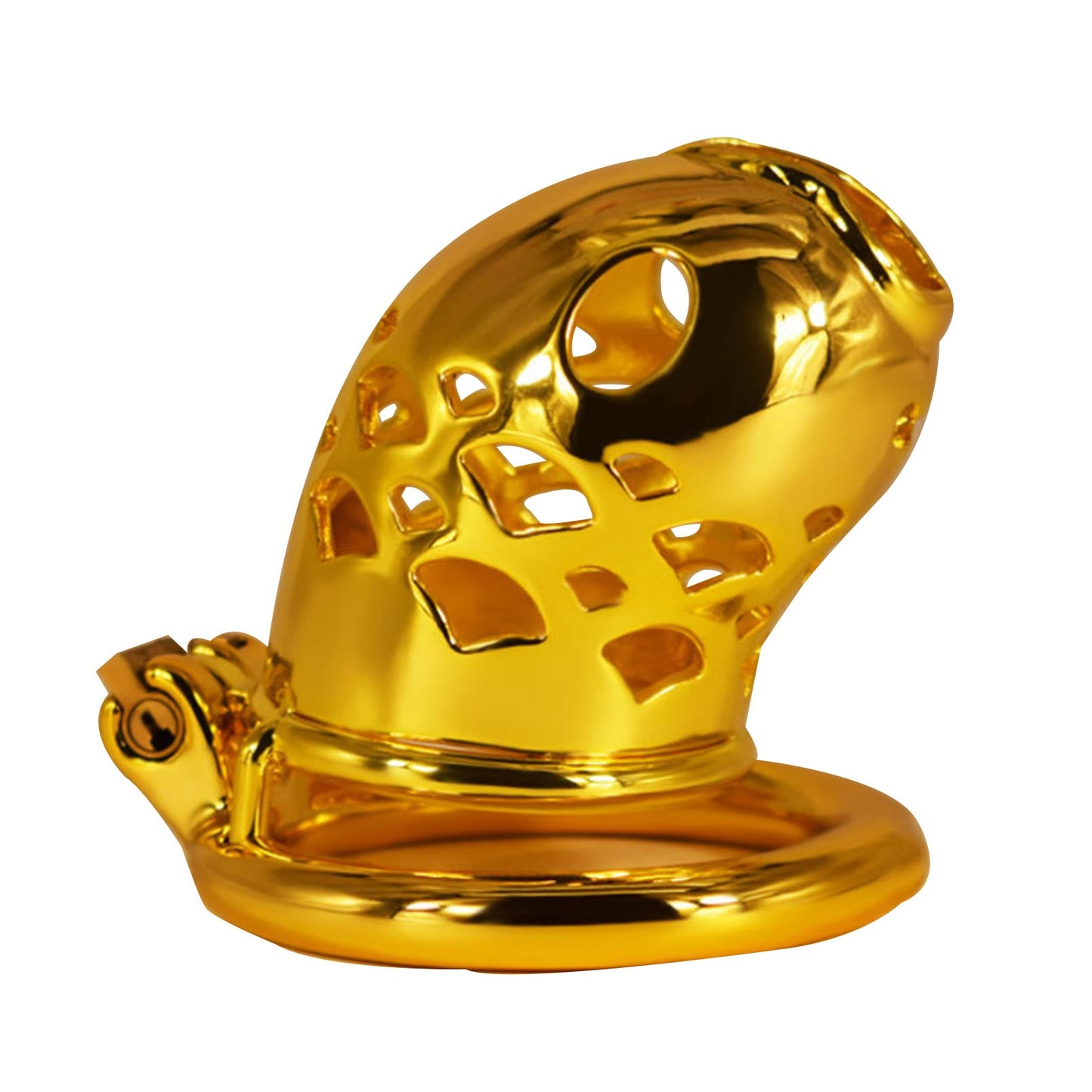 Gold Metal Chastity Lock Chastity Device Penis Res