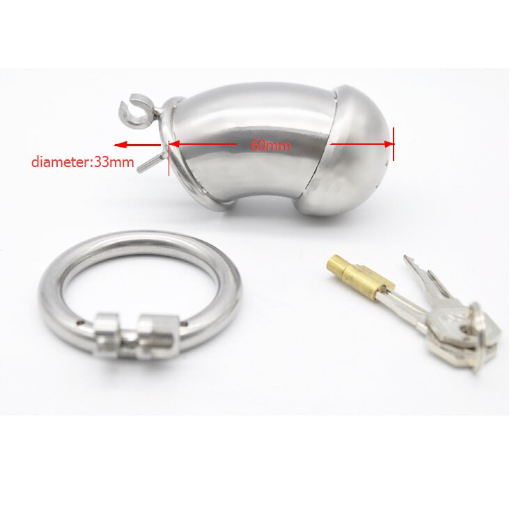 Chastity Device Stainless for Men Male Chasity Cag