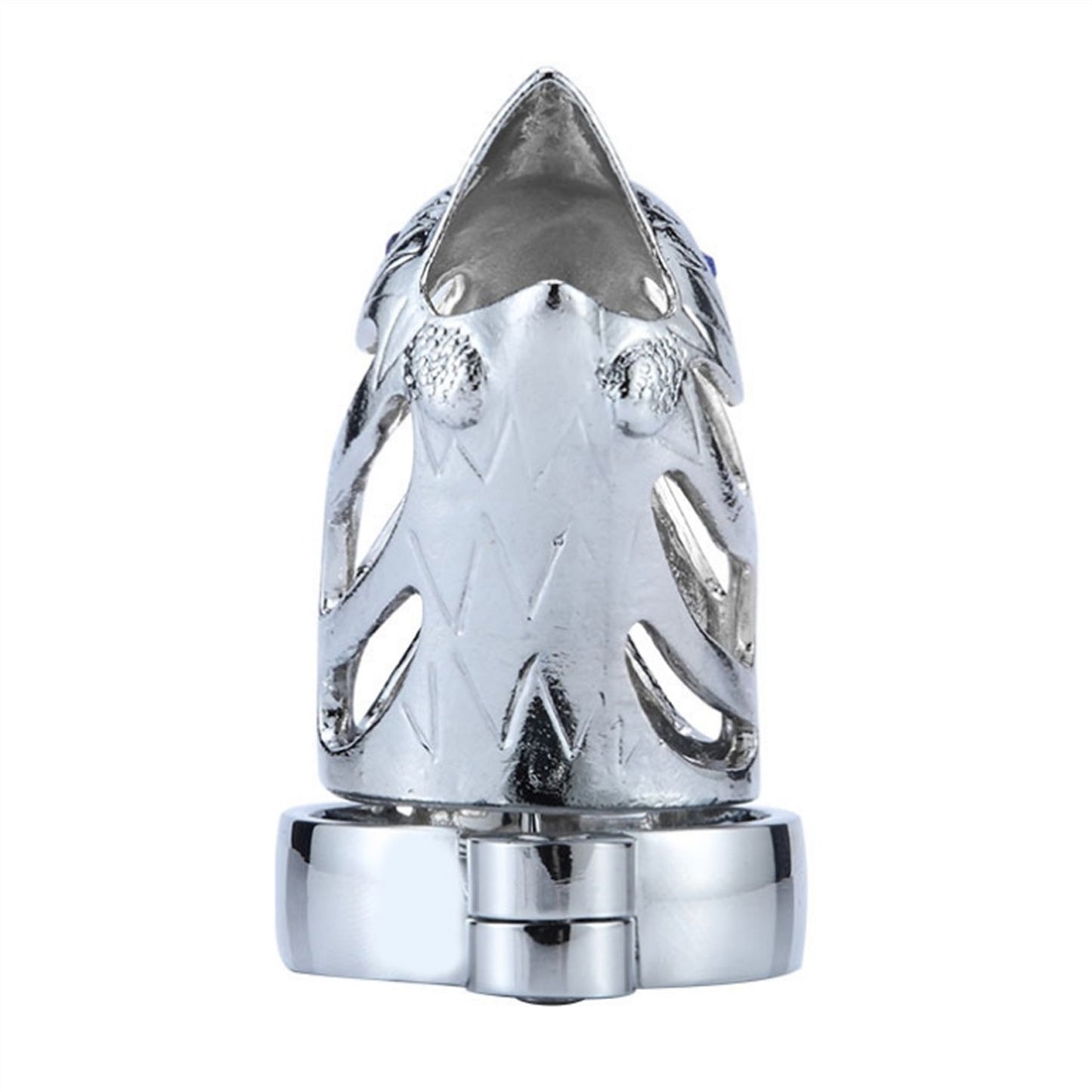 Chicken Head Metal Chastity Lock Male Appliance Pe