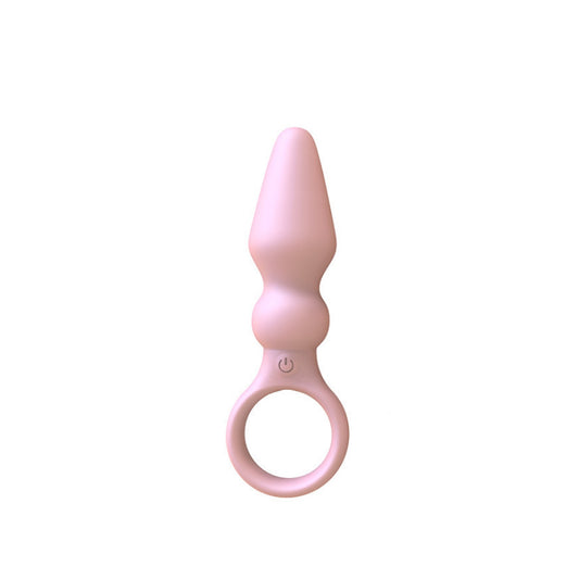 Pink silicone pull ring backyard zipper bead prost