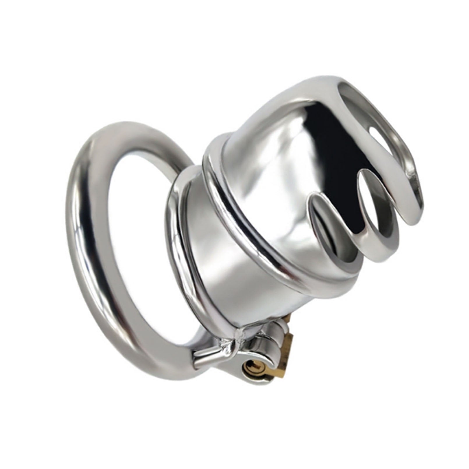 Stainless Steel  Chastity LockMetal Protection cag