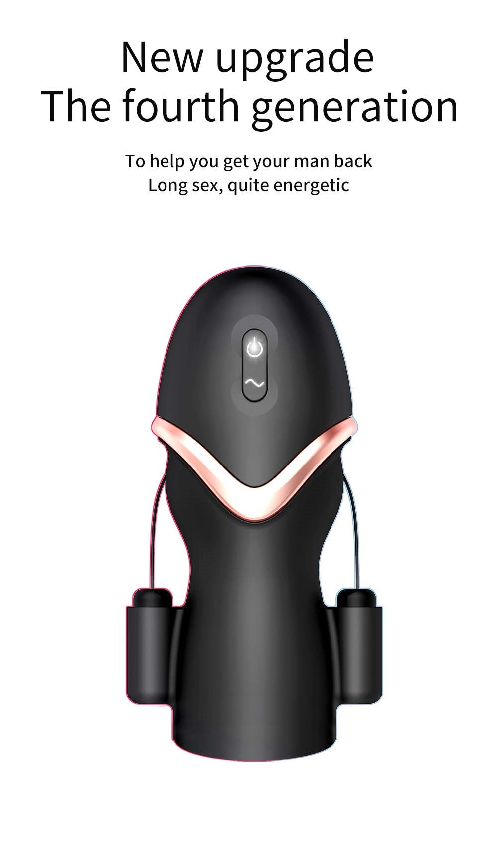 Masturbator penis trainer vibrator sex experience 