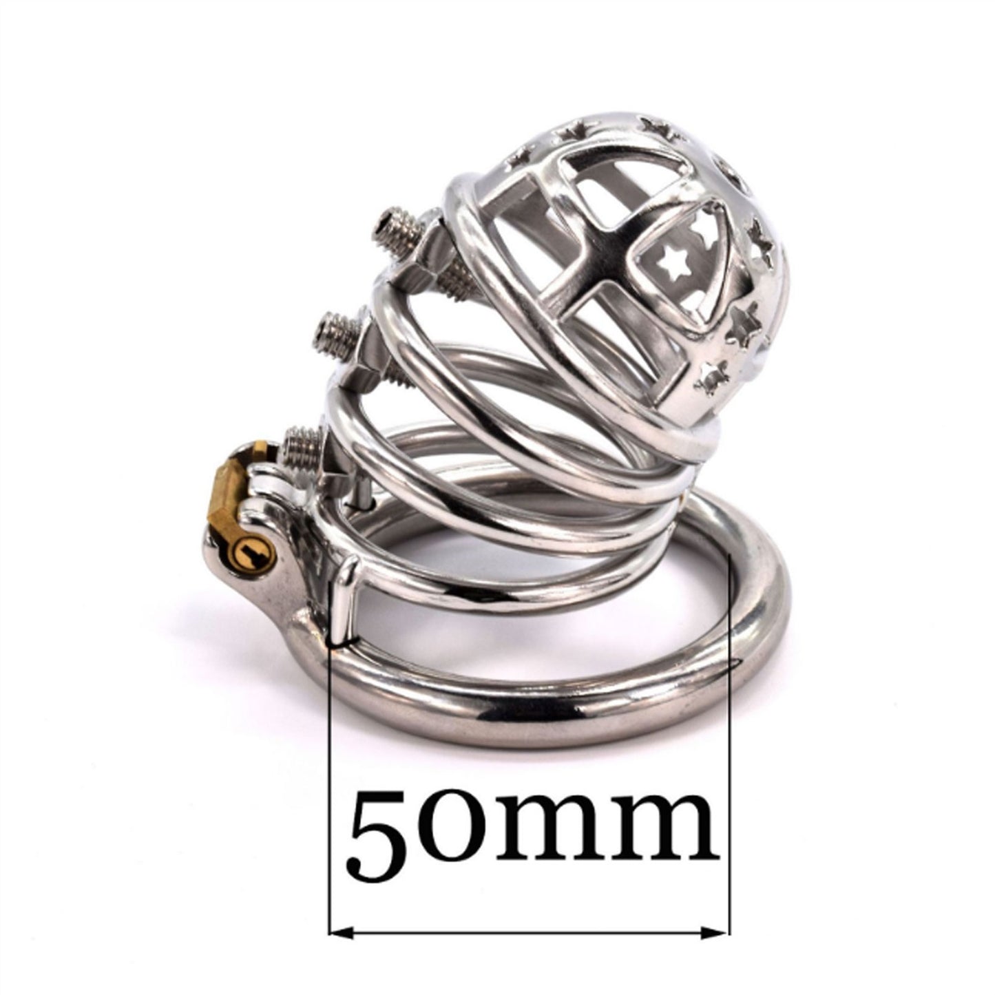 Master Slave Chastity Device 304 Stainless-steel M