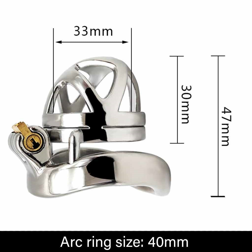 Super Small Male Chastity Device, Stealth Convenie