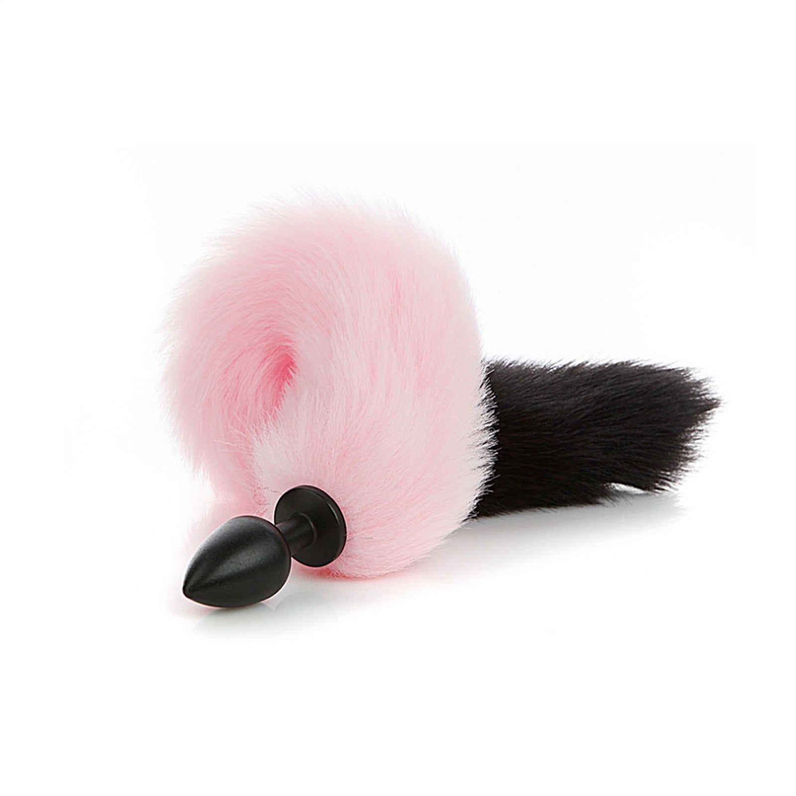 Faux fox tail anal plug ear hairpin set cosplay ad