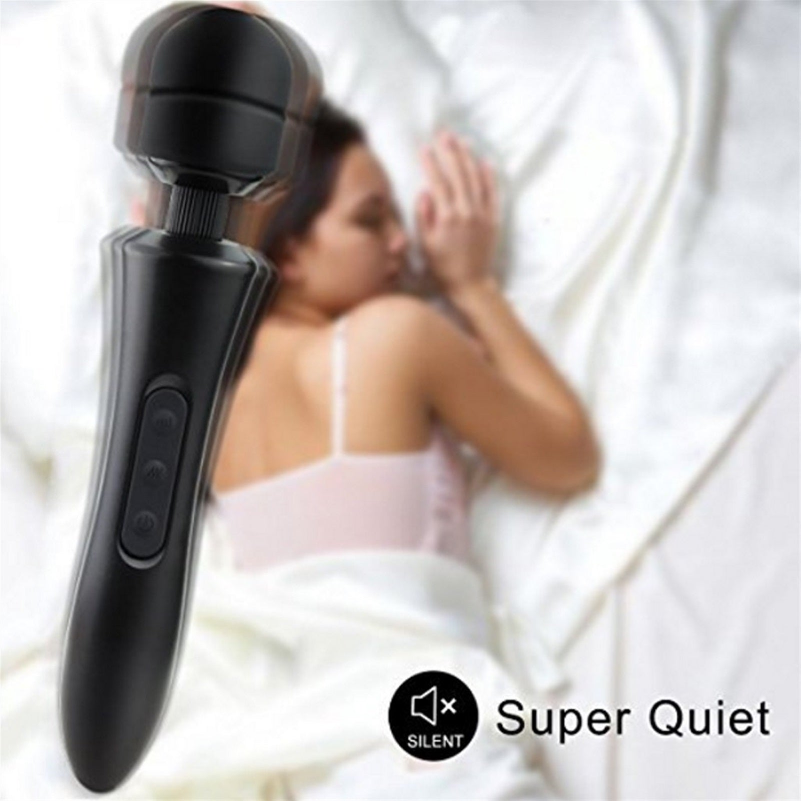 Silica Gel Mute Dildo Vibrator Adult Sex Toy For W