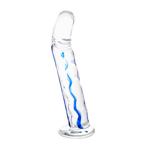 Crystal Glass Adult Toy Metal Anal Plug Ring For C