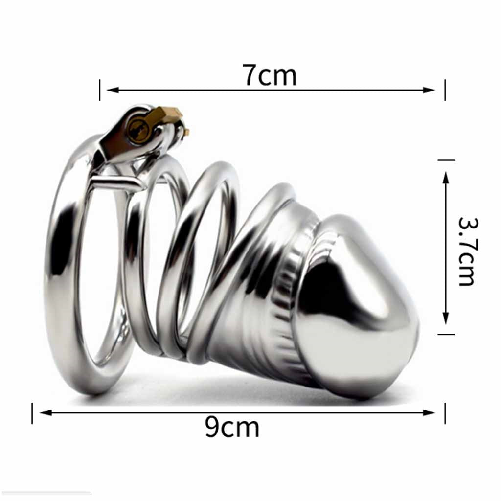 Metal Chastity CockCage Device Male Penis Cage BDS