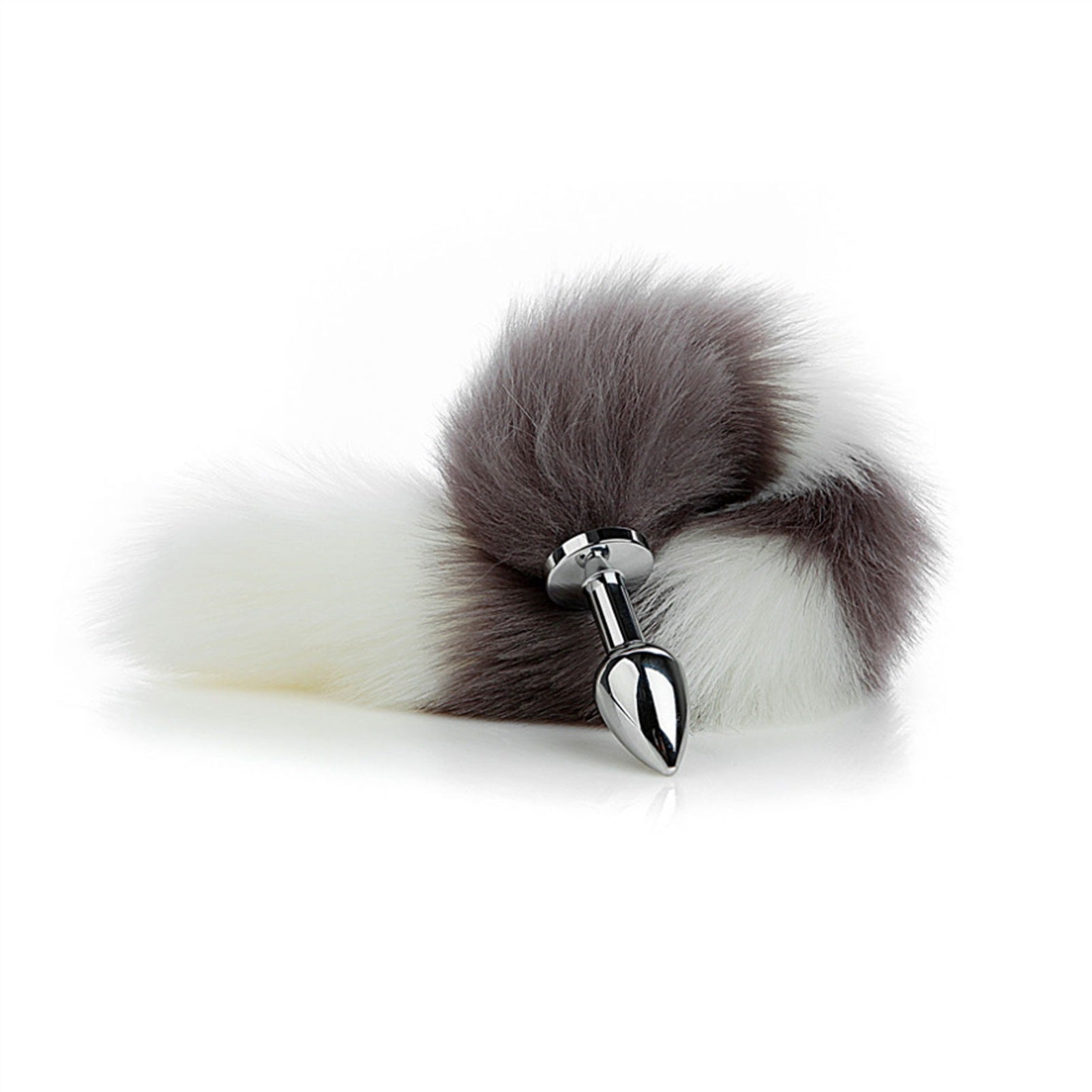 Removable Imitation Fox Tail Anal Plug For Couple 