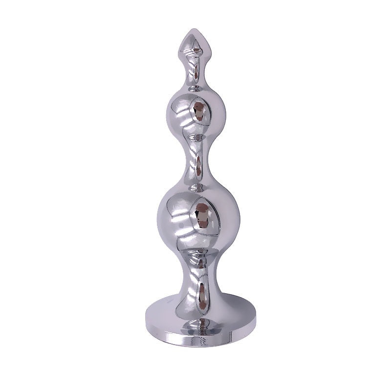 Anal Plug Anal Beads 3 Beads Stainless Steel Butt 