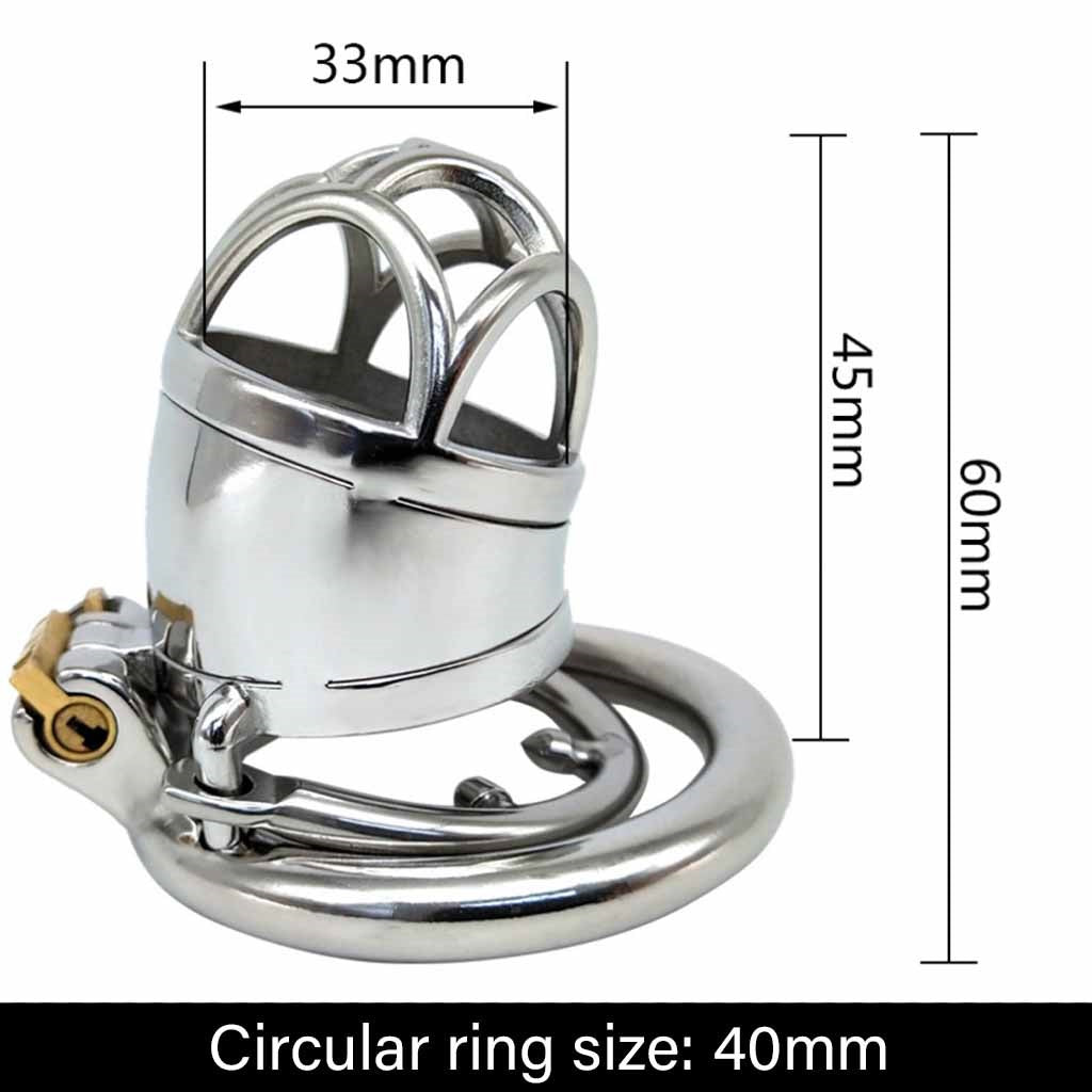 Metal Male Chastity Locks Dick Bird Cage Device Ch