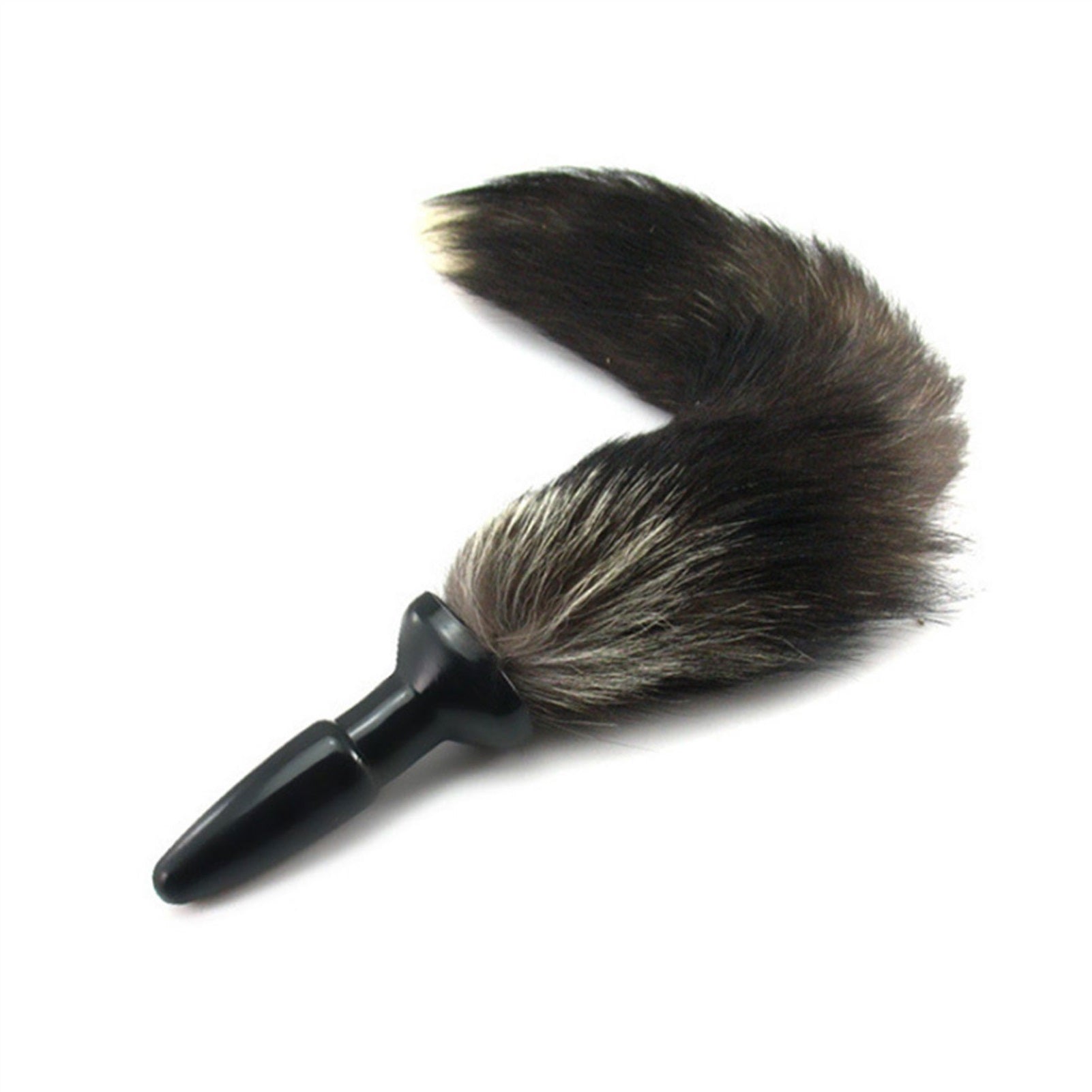 Fox Tail Stainless Steel Crystal Jewelry Plug For 