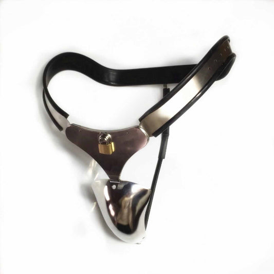 Female Chastity Belt Adjustable Stainless Steel Ch