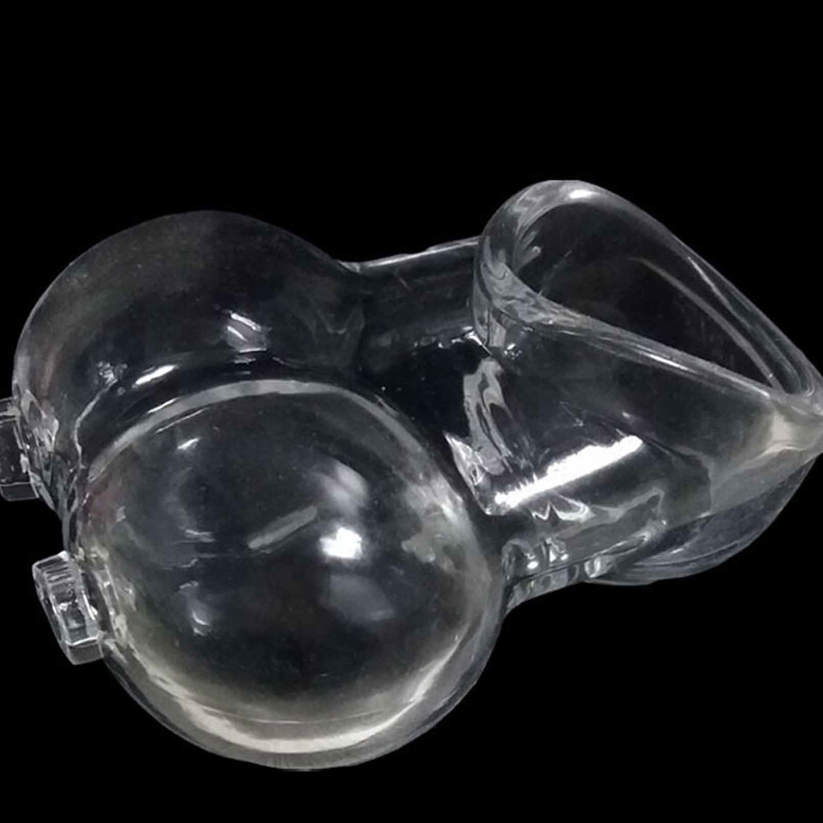 Soft Plastic Cock Lock Cage Adult Toy For Men Bind