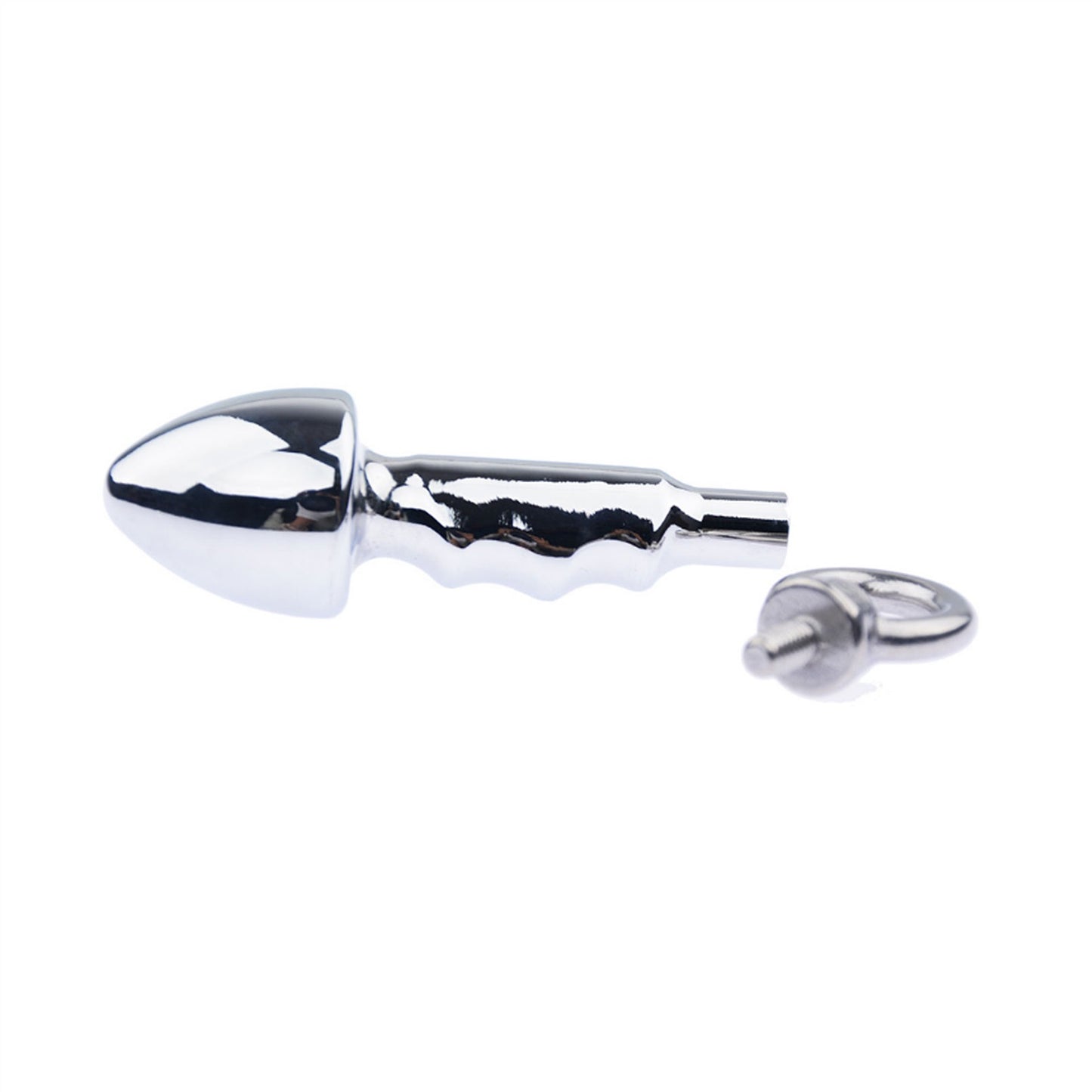 Beads Adult Toy Metal Anal Plug Ring For Couple Ga