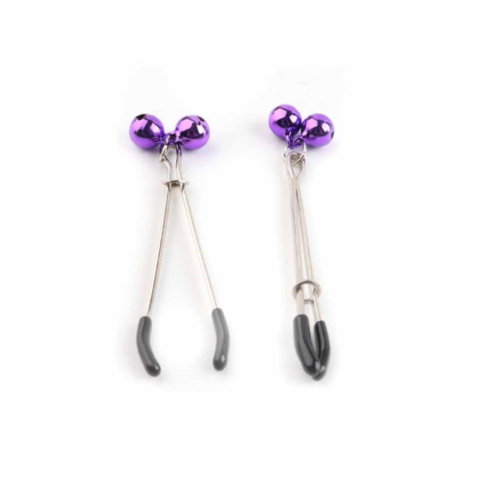 Pairs of Nipple Clamps with Bell Adjustable Nipple