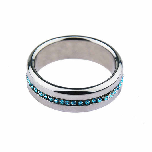 Metal Relax Cock Ring Male Prolong Sexual Enhancer