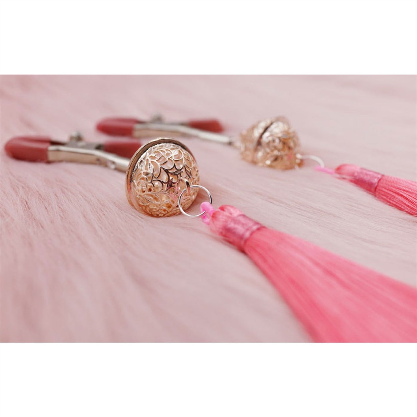 Bells Metal Tassels Pendant Nipple Clamps Clit Cla