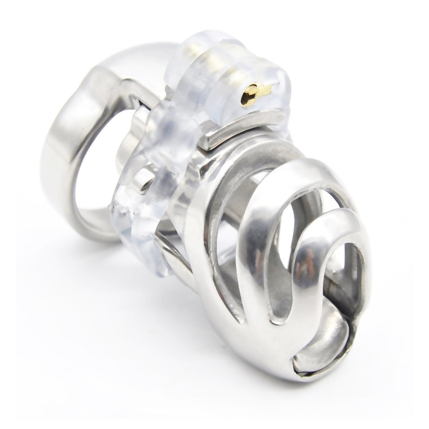 Male Stainless Steel Chastity Device With Anti-dro