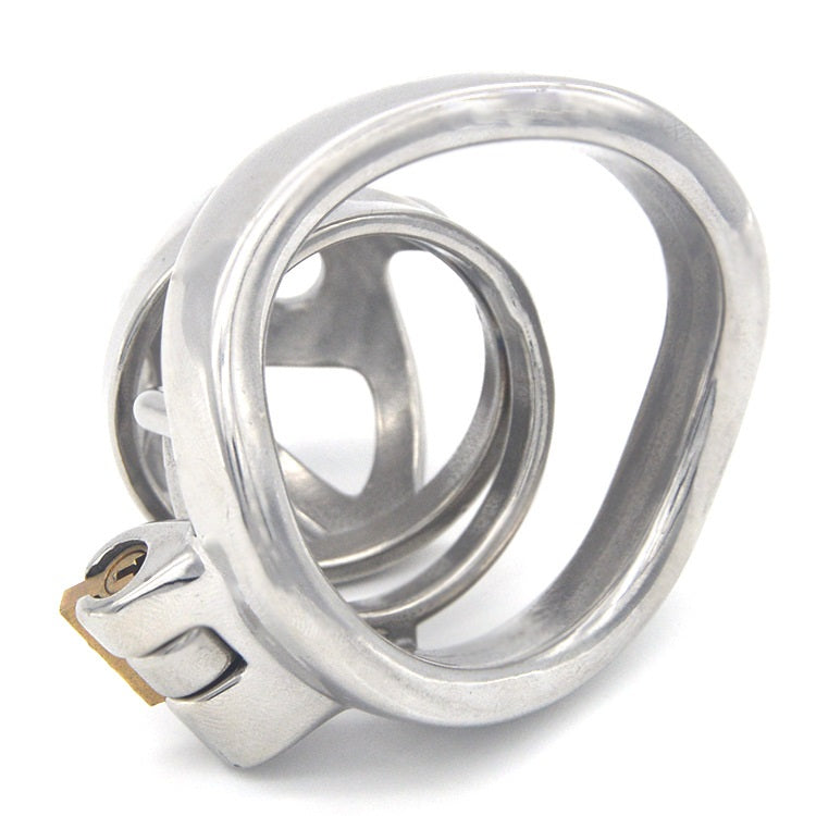 Stainless Steel Male Chastity Device Male Virginit