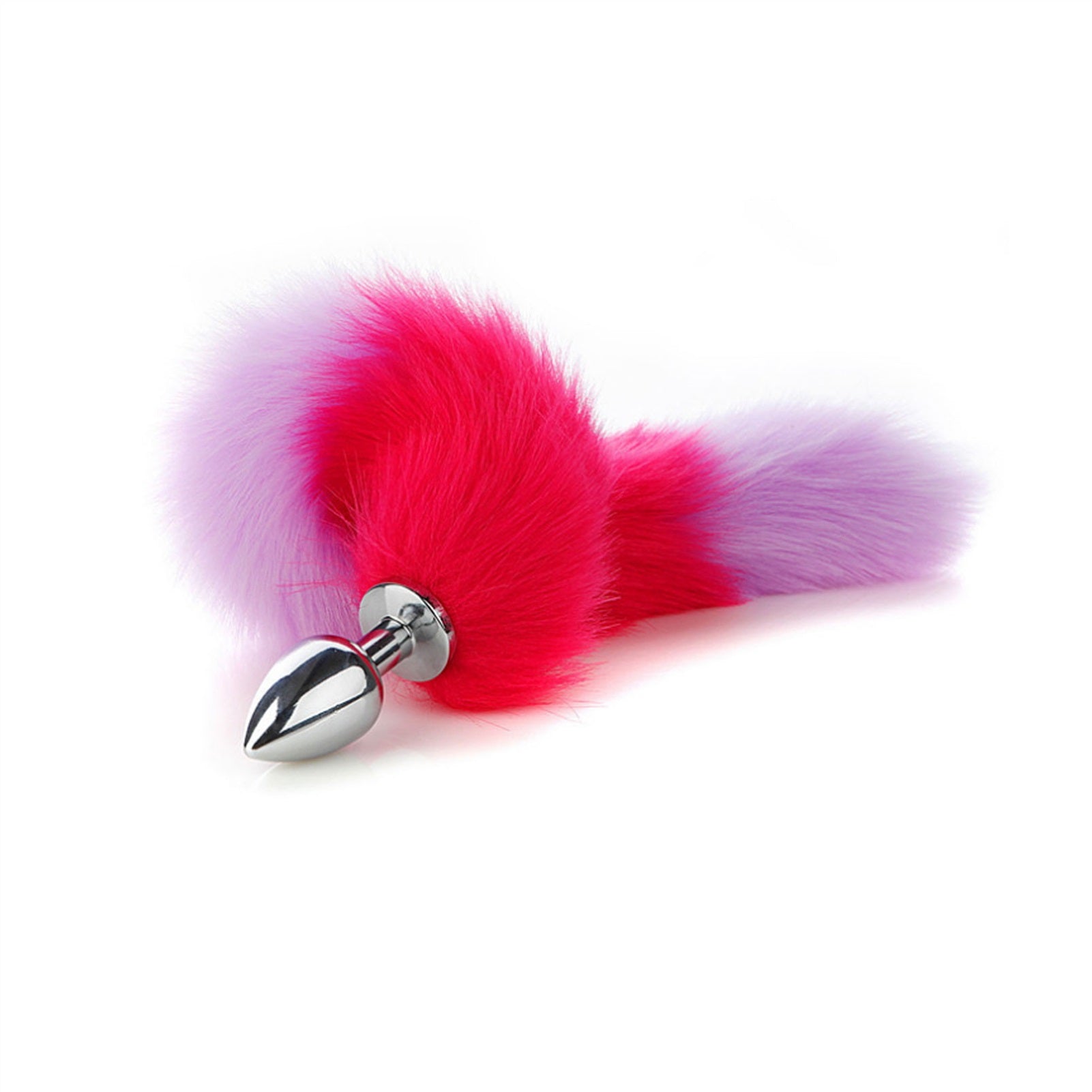 Faux fox tail anal plug ear hairpin set cosplay ad