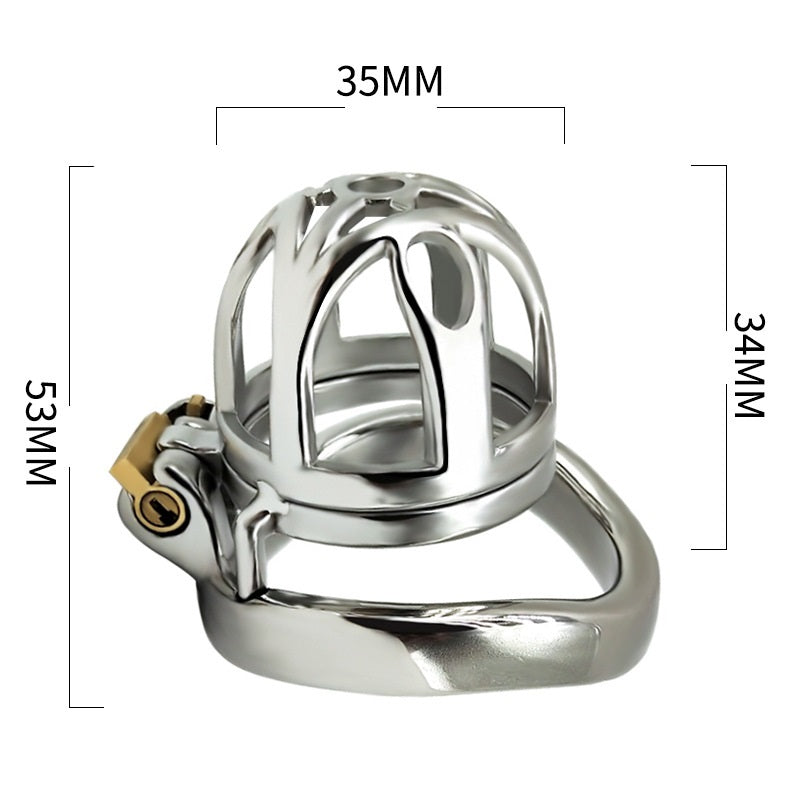 Ergonomic Design Chastity Device 304 Steel Stainle