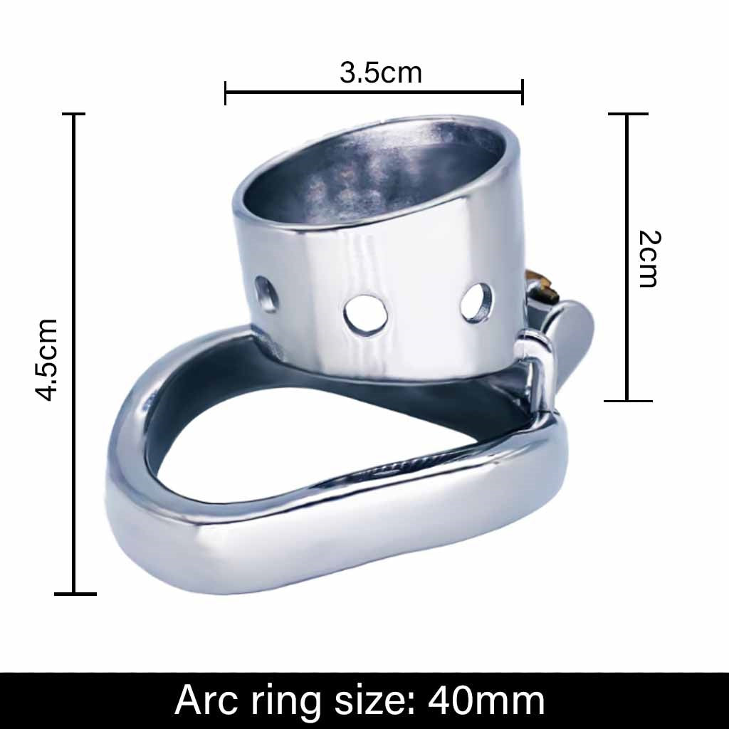 Ale Chastity Device Hypoallergenic Stainless Steel