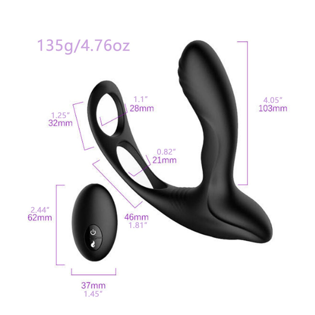 Silicone Heated 10 Modes USB charging Wireless Rem