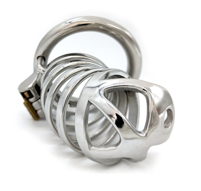 Metal Male Chastity Device Steel Stainless Cock Ca