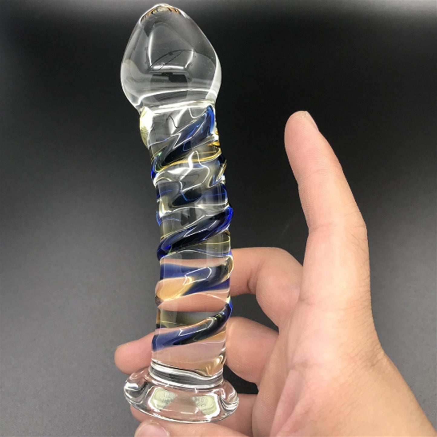 Double-ended Crystal Glass Penis For Men And Women