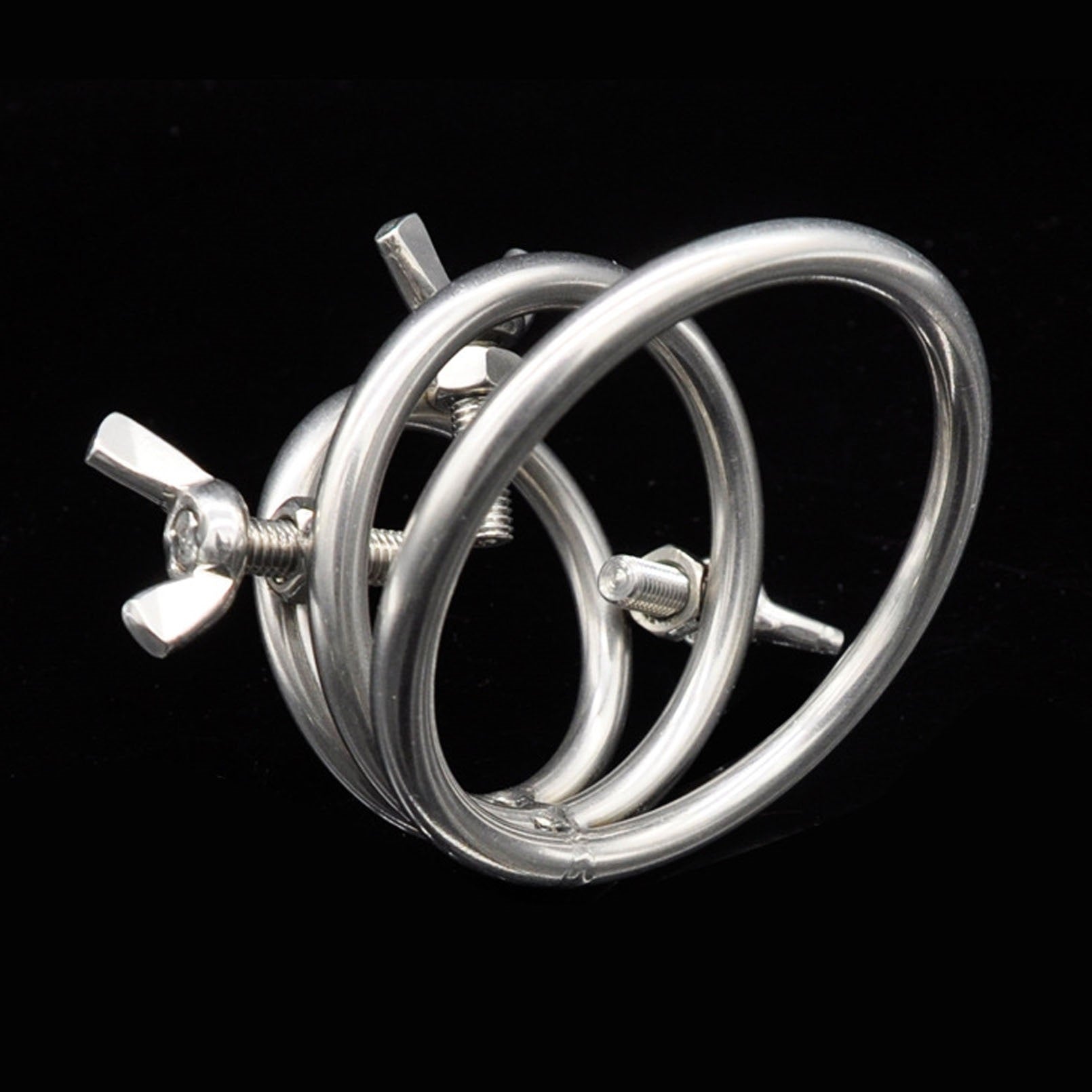 Stainless Steel Smoother Ball Clock Rings Metal Si