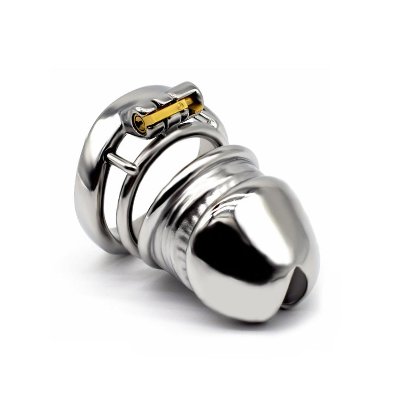 Metal Male Chastity Device Steel Stainless Cock Ca