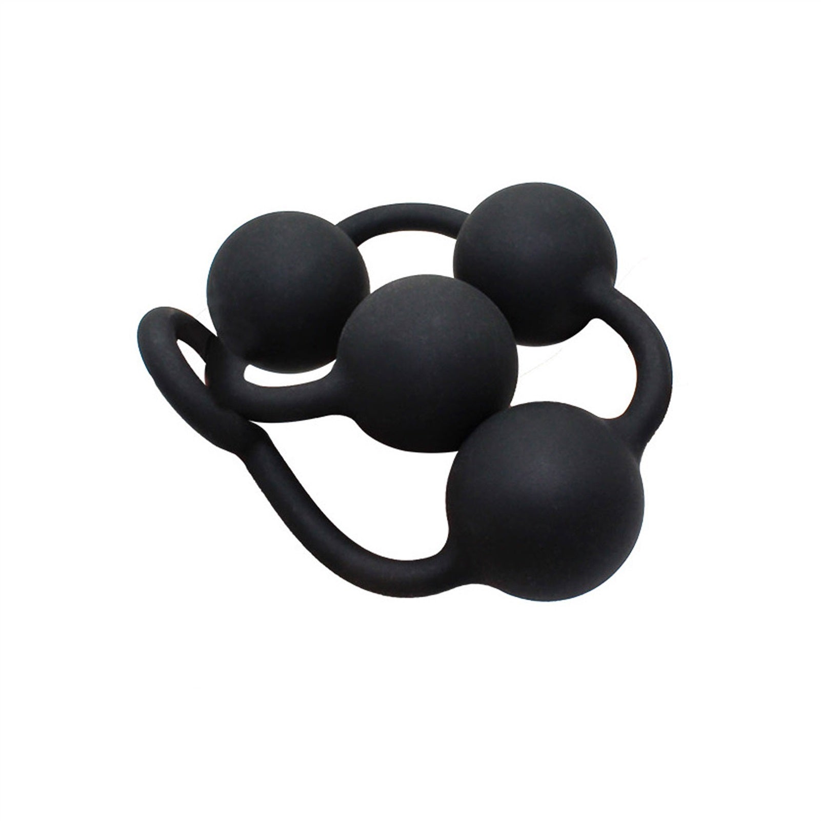 Beads Silicone Anal Plug Ring For Couple Game Bedr