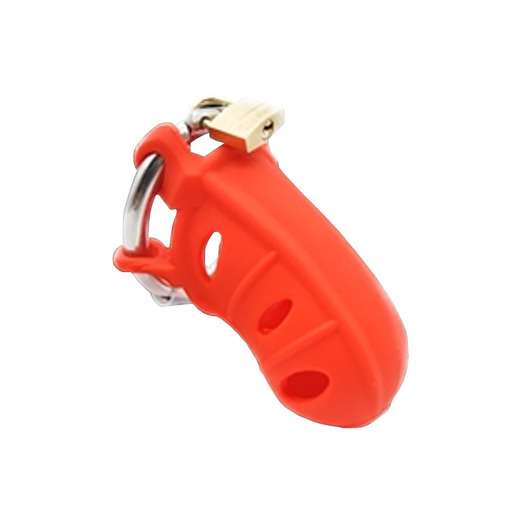 PVC Protection cage Stainless Steel Ring Male Lock