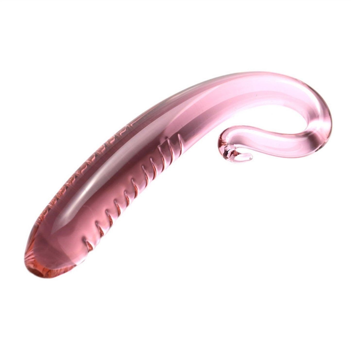 Crystal Glass Adult Toy Metal Anal Plug Ring For C