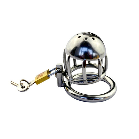 Male Breathable Chastity Cage Stainless Steel Devi