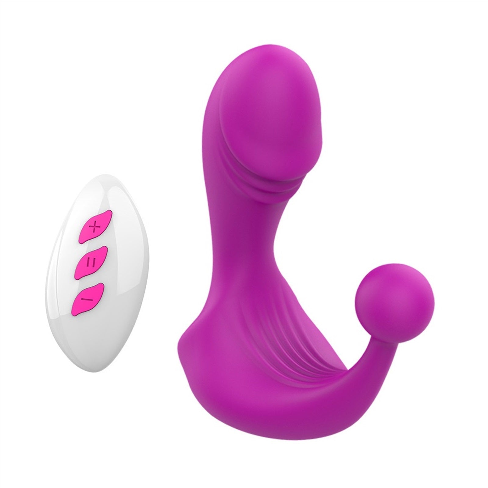 Silicone Amal Plugs Sex Toys For Couples Black/Pur