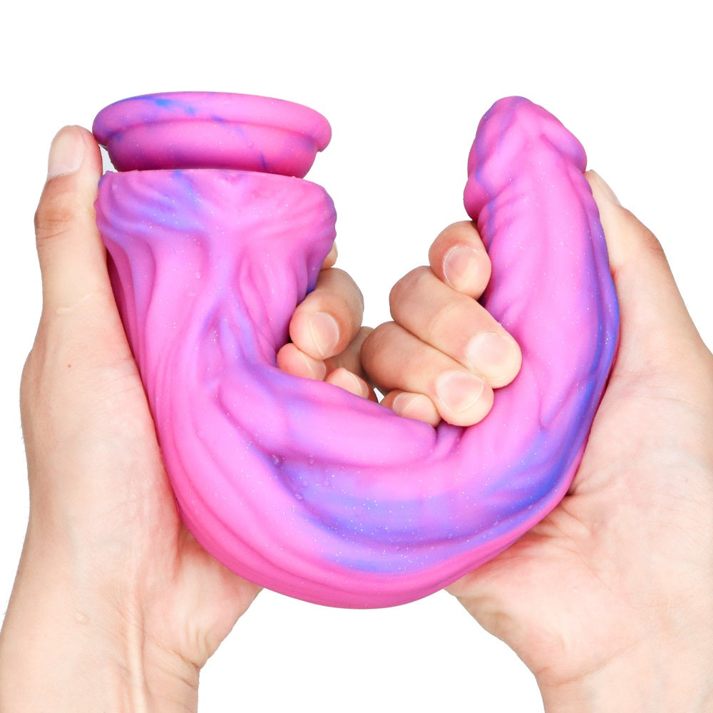 Ultra Soft Liquid Silicone Sinuous Anal Plug Anus 