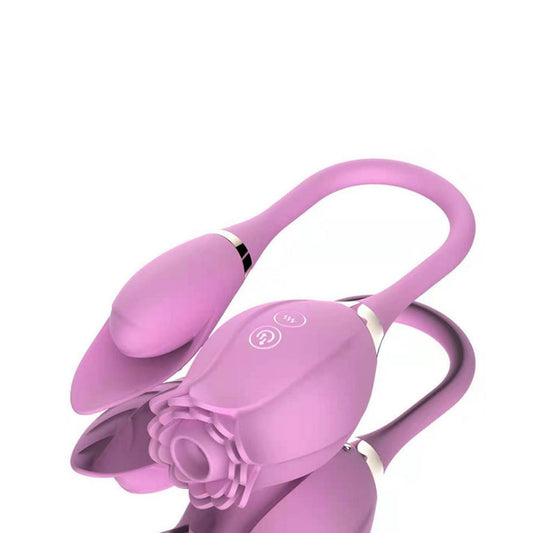 Wild lotus rose sucker female masturbation device 