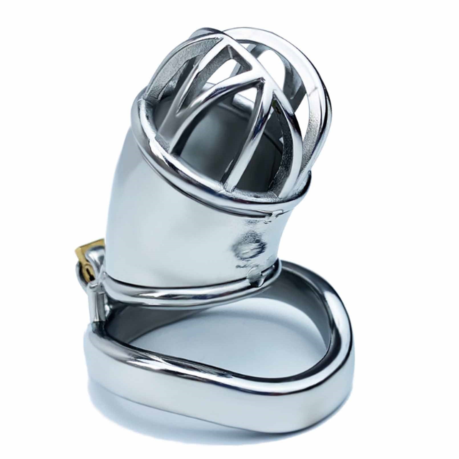 304 Stainless-steel Master Slave Chastity Device M