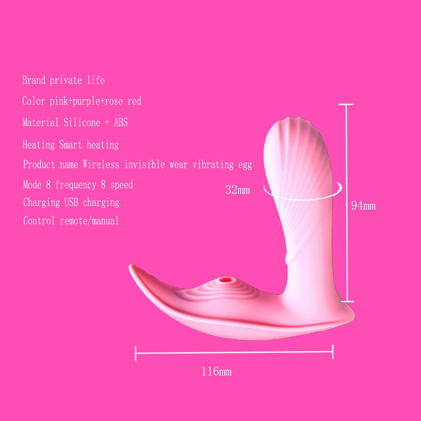 Suction cup female masturbation device adult produ