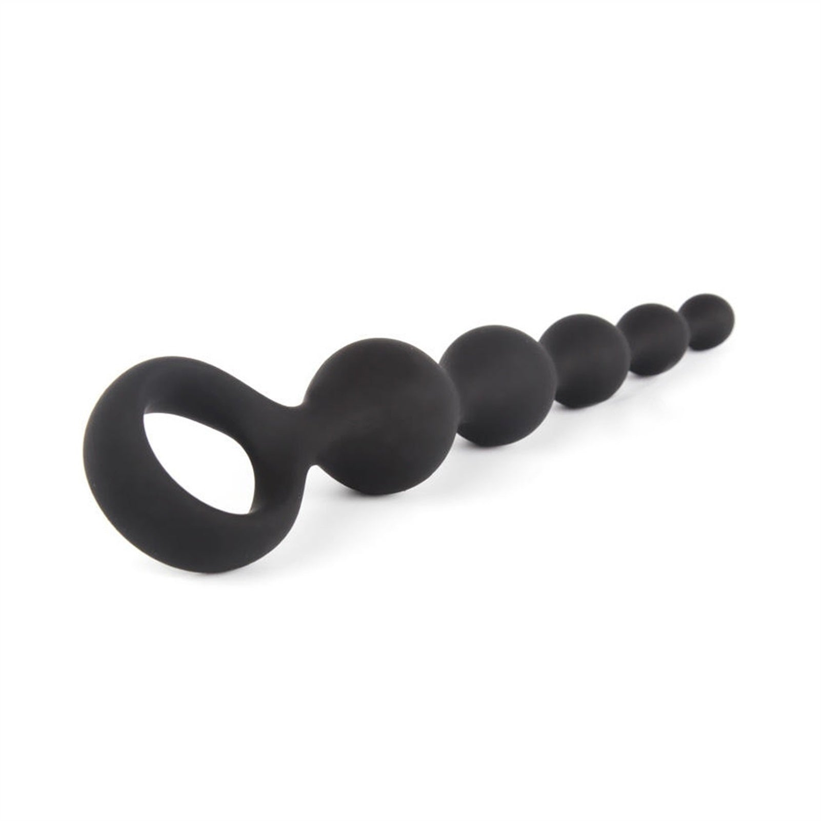 PVC 5 Balls Plug Couple Game Tool Toys (Black)