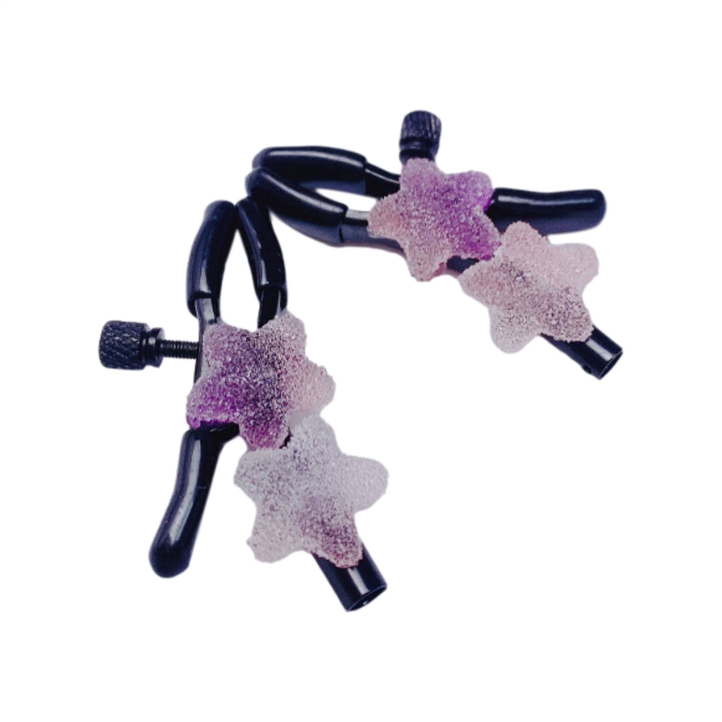 Candy Stars Metal Tassels Pendant Nipple Clamps Cl