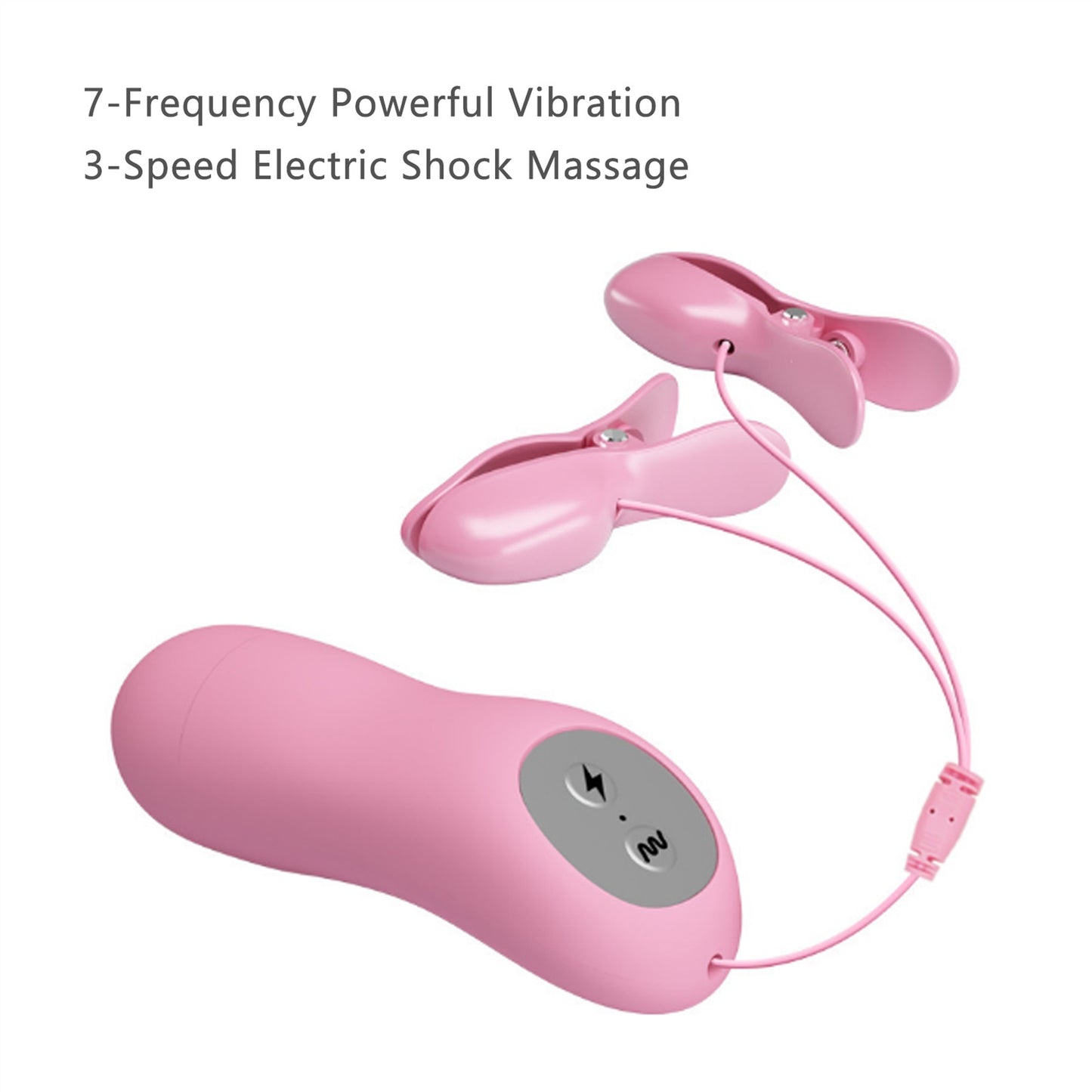 Romantic Wave Adult Toy Pink Fun Adjustable Breast