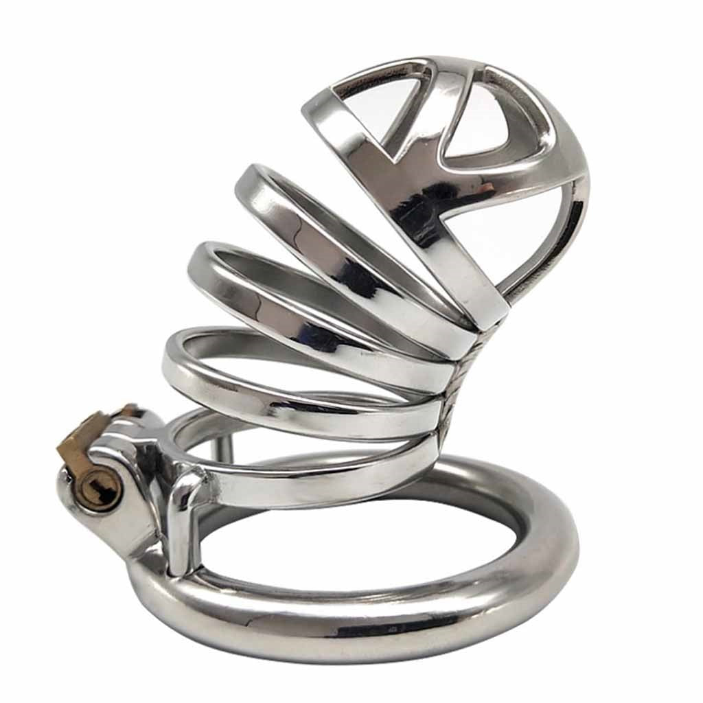 Metal Male Chastity Device Steel Stainless Cock Ca