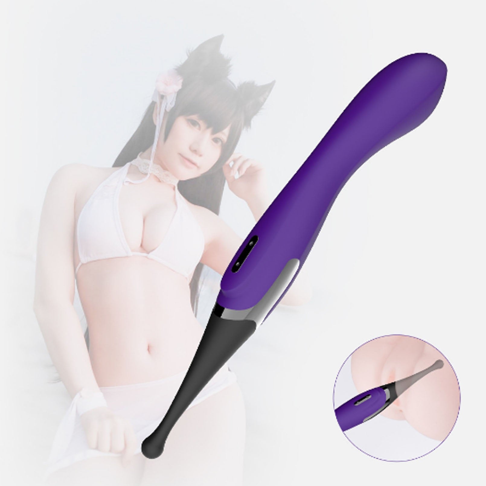 G-spot masturbator female orgasm pen adult product